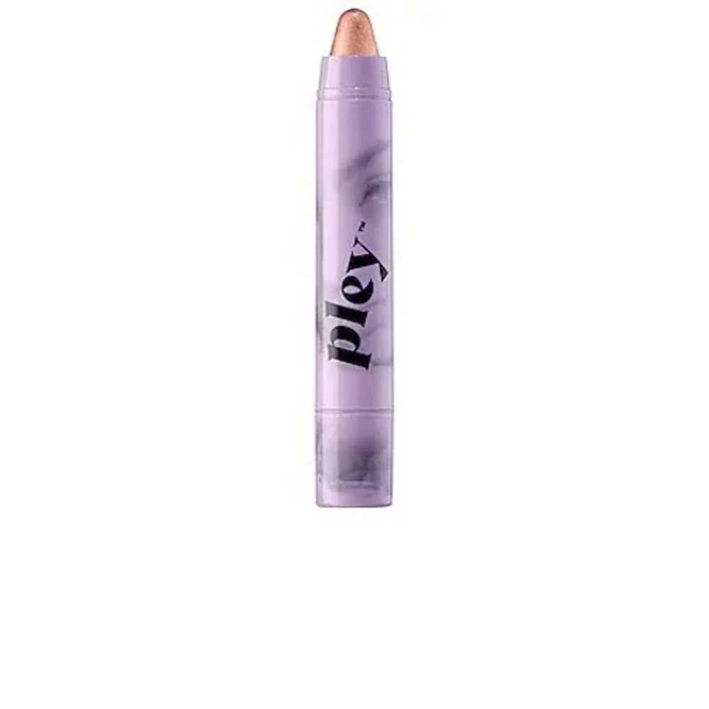 Pley Beauty One-Stop Pop Eyeshadow Stick Summer Moon Rose Gold Shimmer NWOB